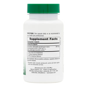 First side product image of Herbal Actives Boswellin® Capsules containing 60 Count