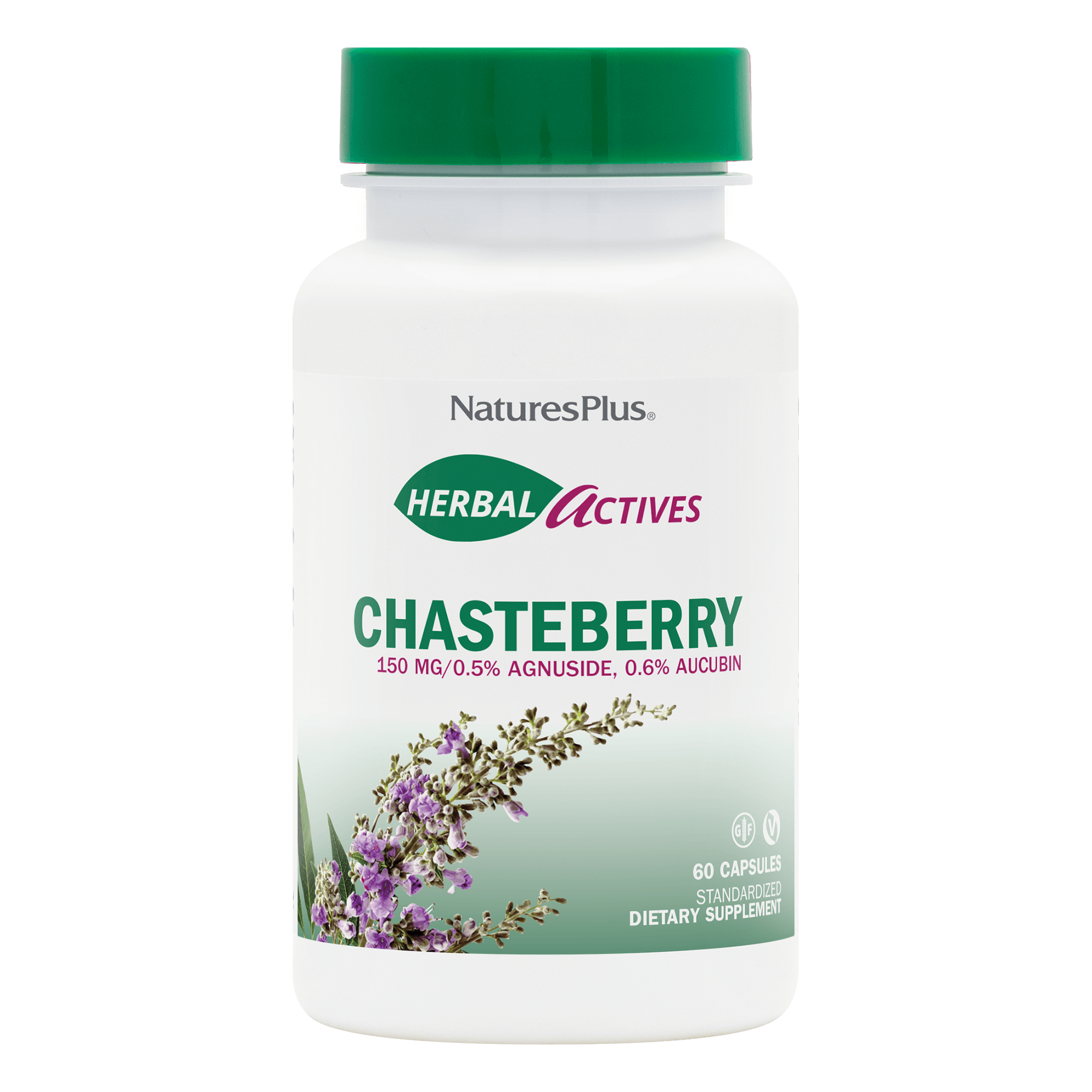 Herbal Actives Chasteberry Capsules - 60 Count