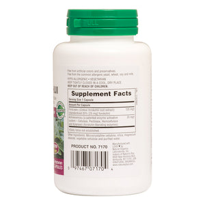 First side product image of Herbal Actives Coleus Forskohlii Capsules containing 60 Count