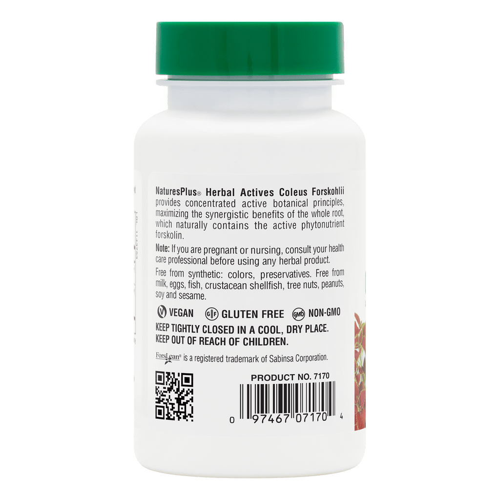 Herbal Actives® Coleus Forskohlii Capsules