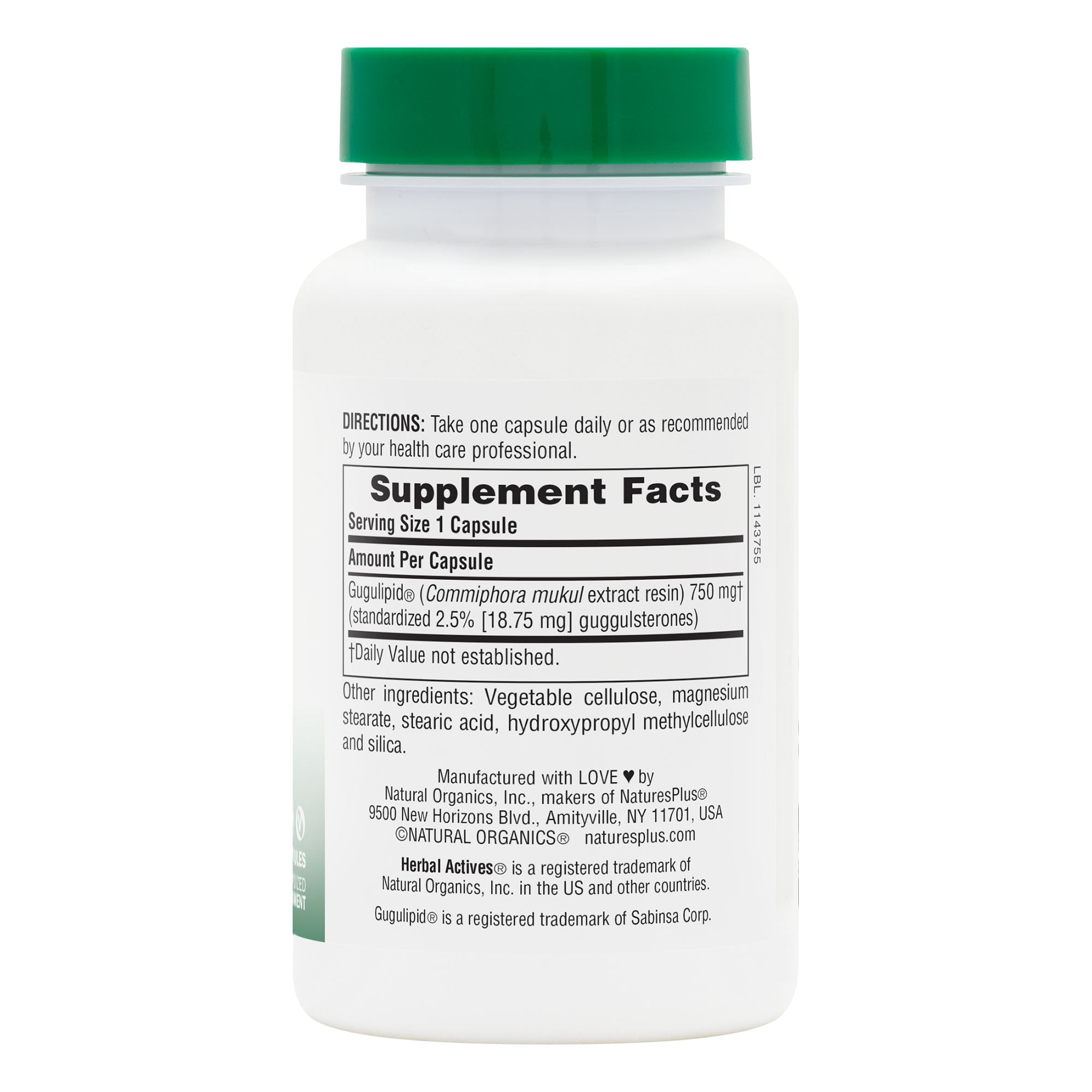 Herbal Actives Gugulipid® Capsules