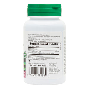 First side product image of Herbal Actives Gymnema Sylvestre Capsules containing 60 Count
