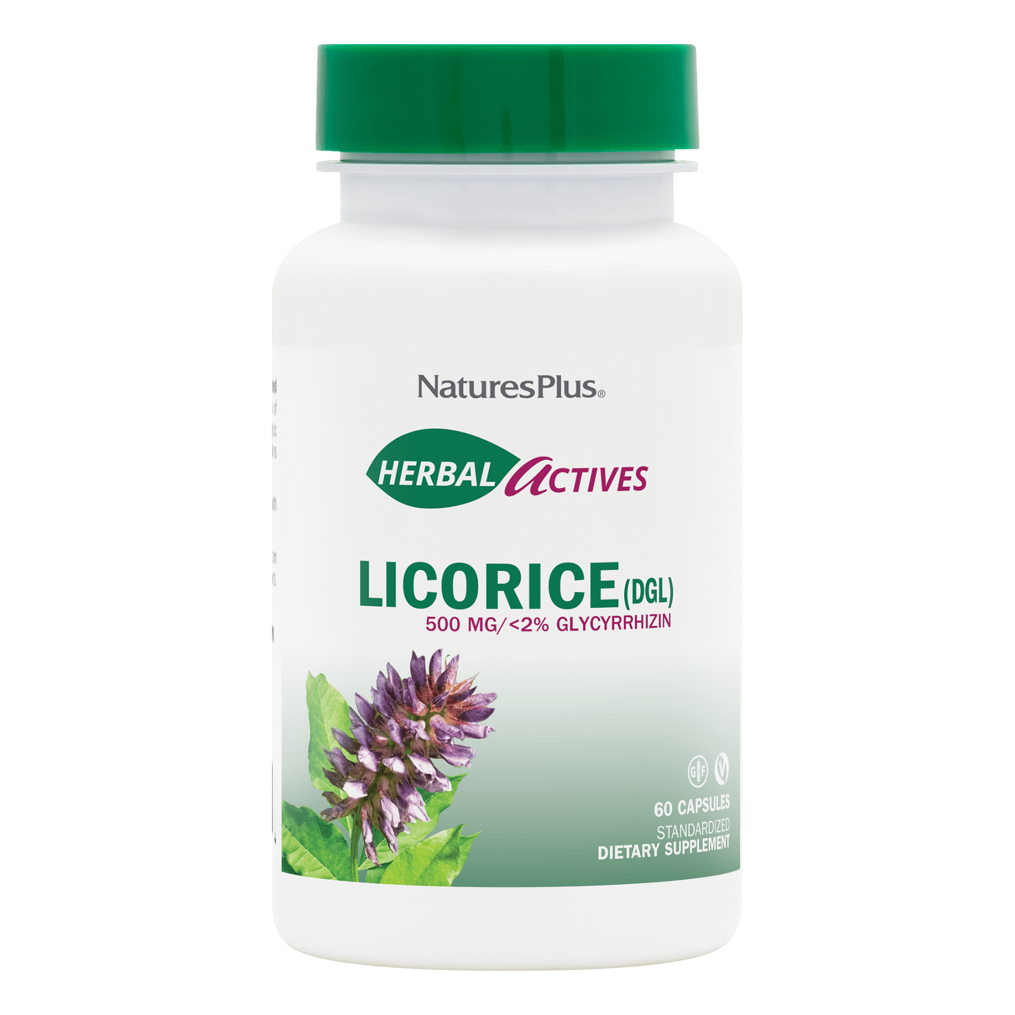 Herbal Actives® Licorice DGL Capsules - 60 Count