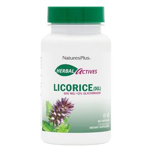 Herbal Actives Licorice DGL Capsules - 60 Count