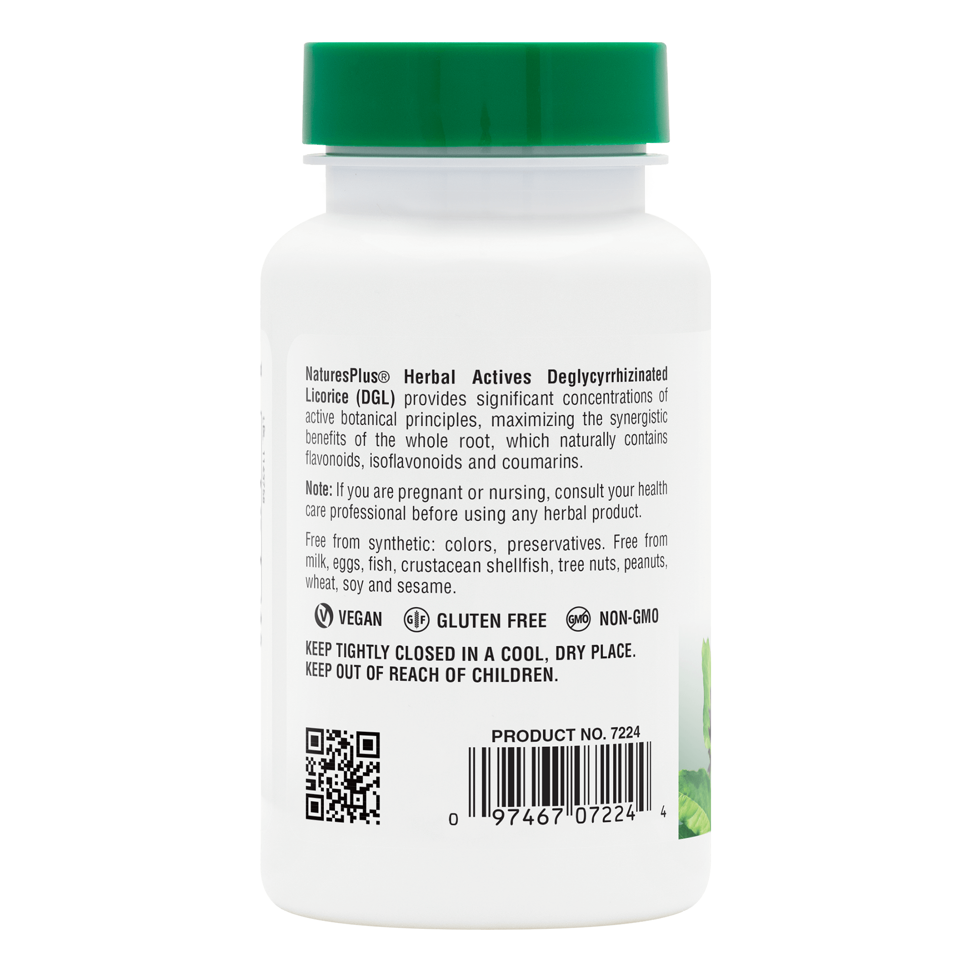 Herbal Actives® Licorice DGL Capsules - 60 Count