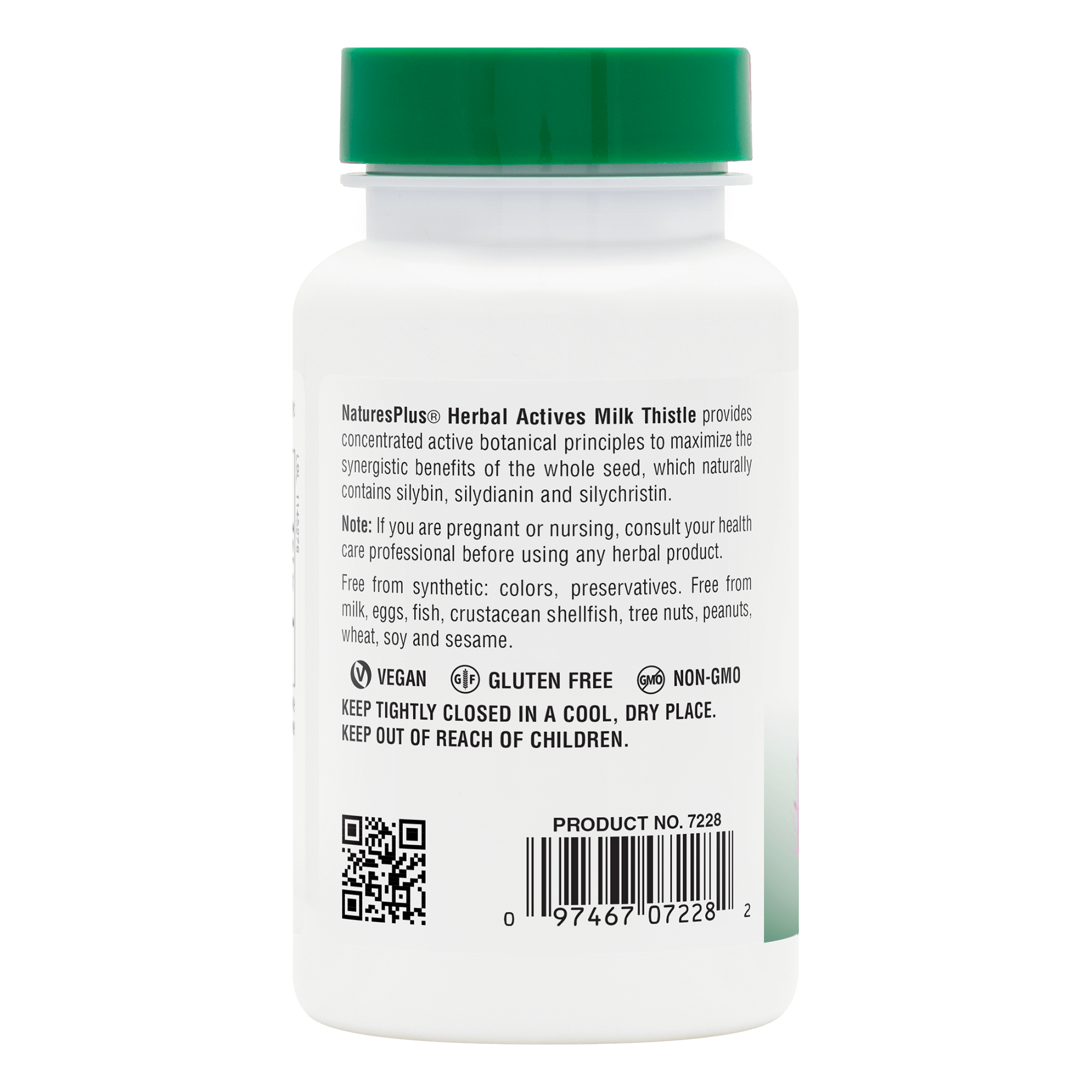 Herbal Actives® Milk Thistle Capsules - 60 Count