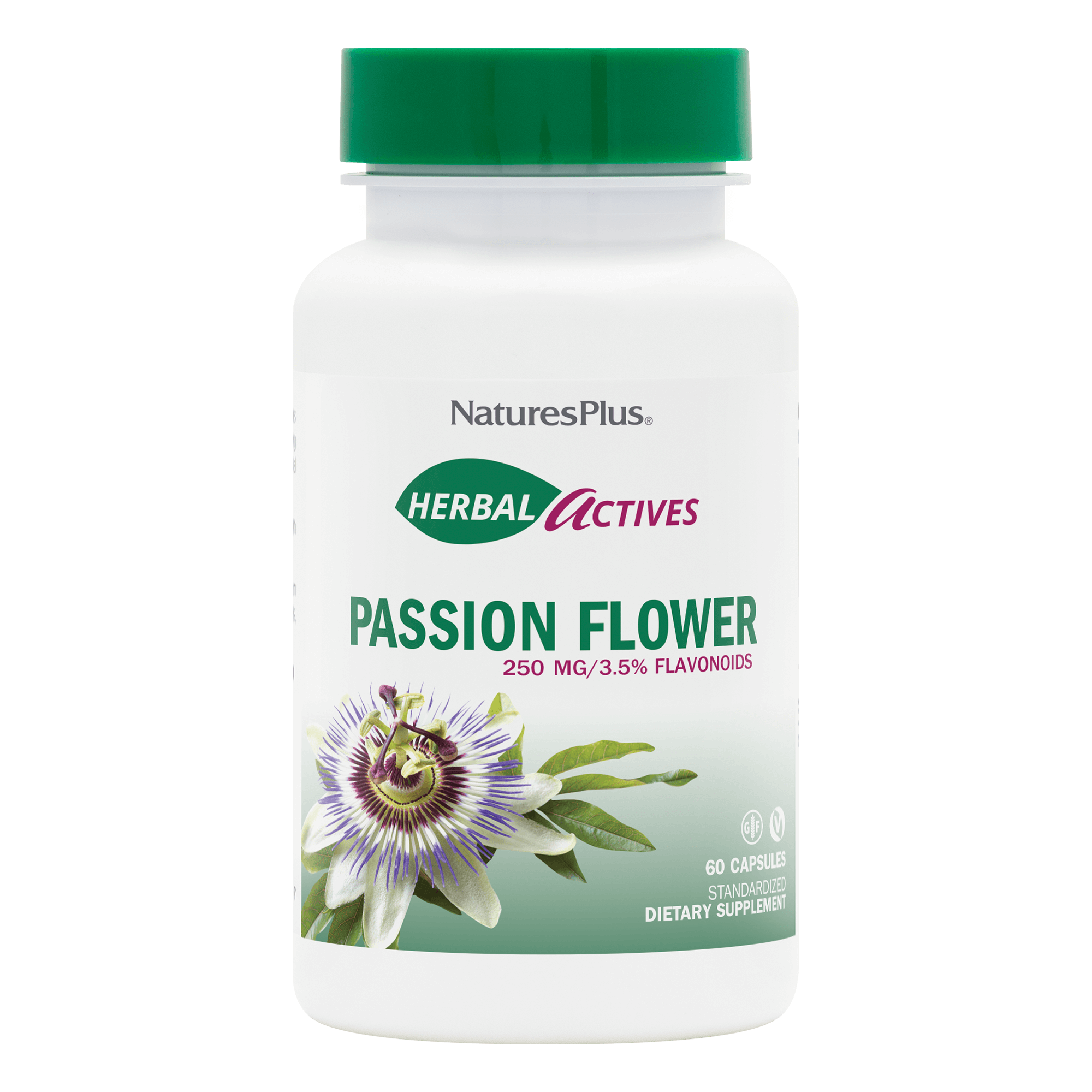 Herbal Actives® Passion Flower Capsules - 60 Count