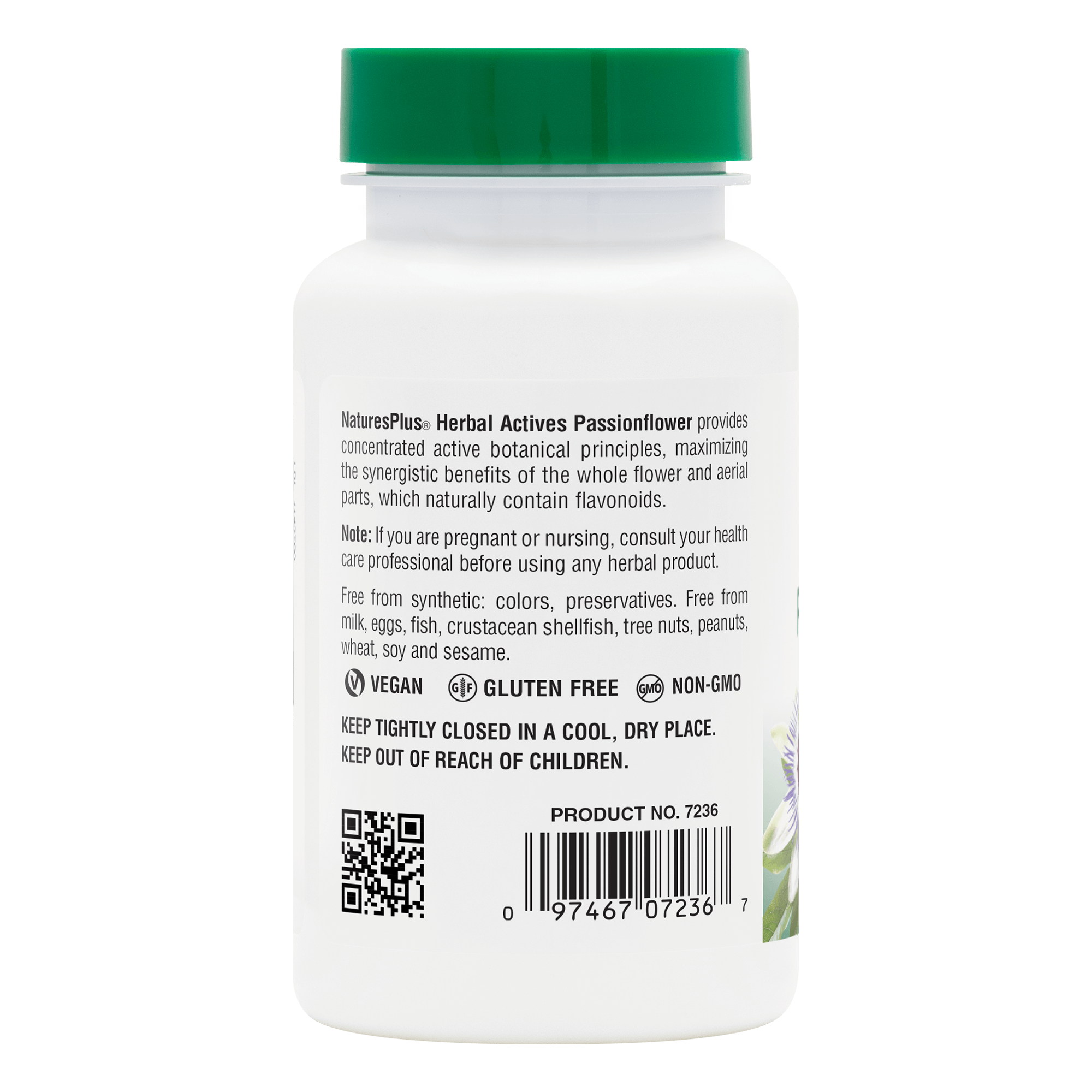 Herbal Actives® Passion Flower Capsules - 60 Count