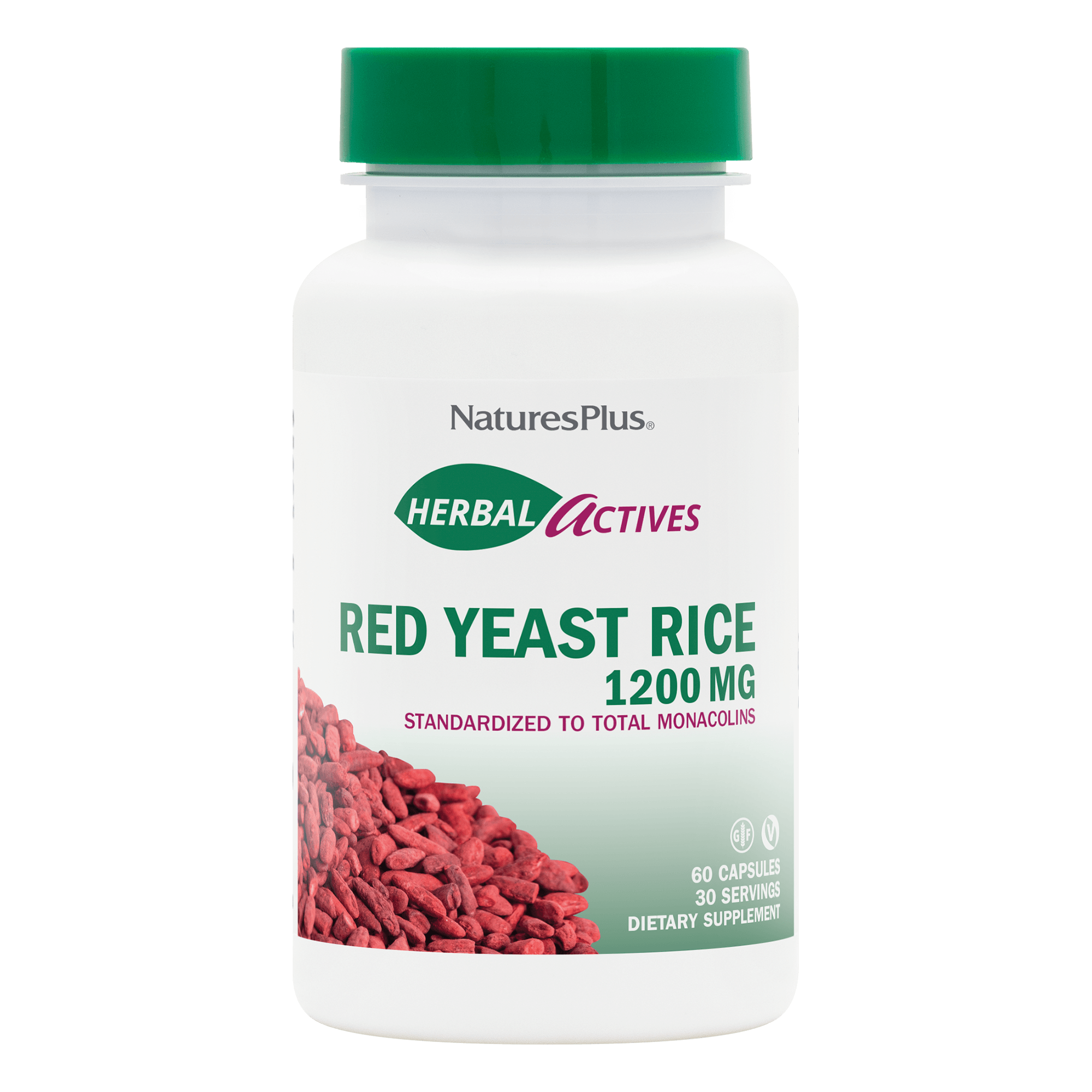 Herbal Actives® Red Yeast Rice Capsules - 60 Count