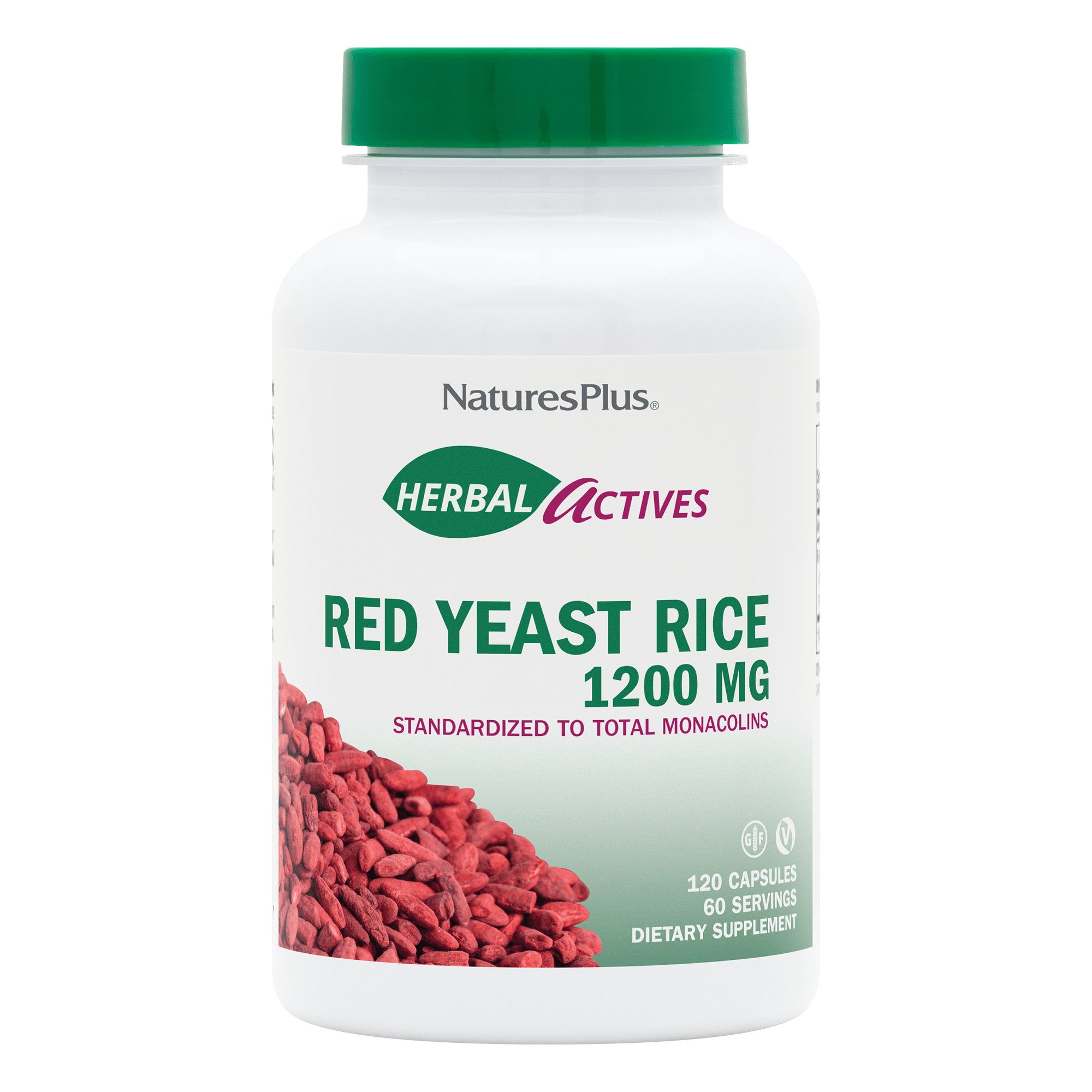 Herbal Actives® Red Yeast Rice Capsules - 120 Count