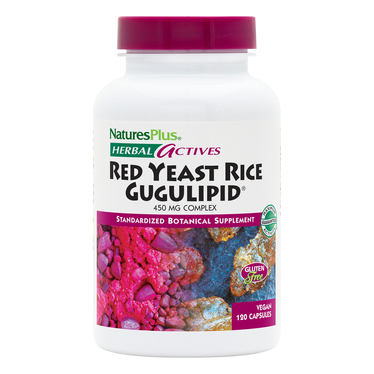 product image of Herbal Actives Red Yeast Rice/Gugulipid® Capsules containing 120 Count