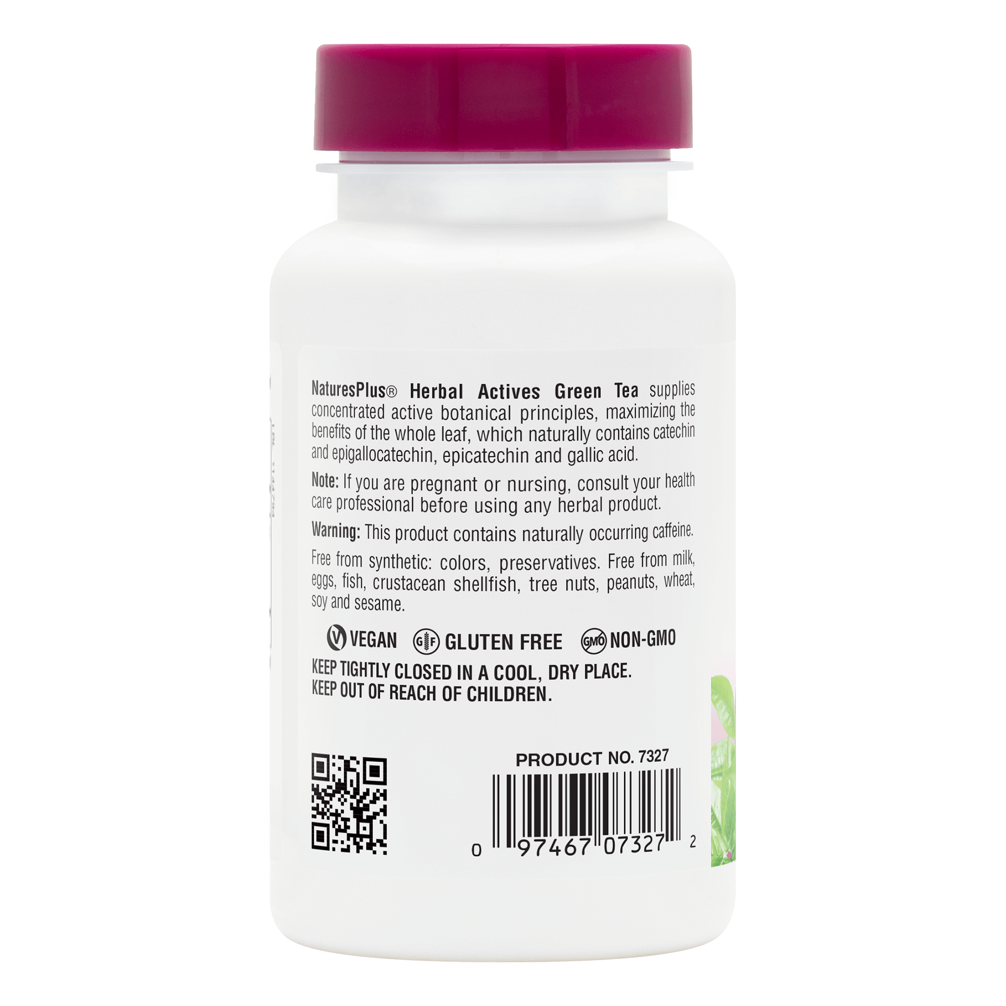 Herbal Actives Green Tea Extended Release Tablets - 30 Count
