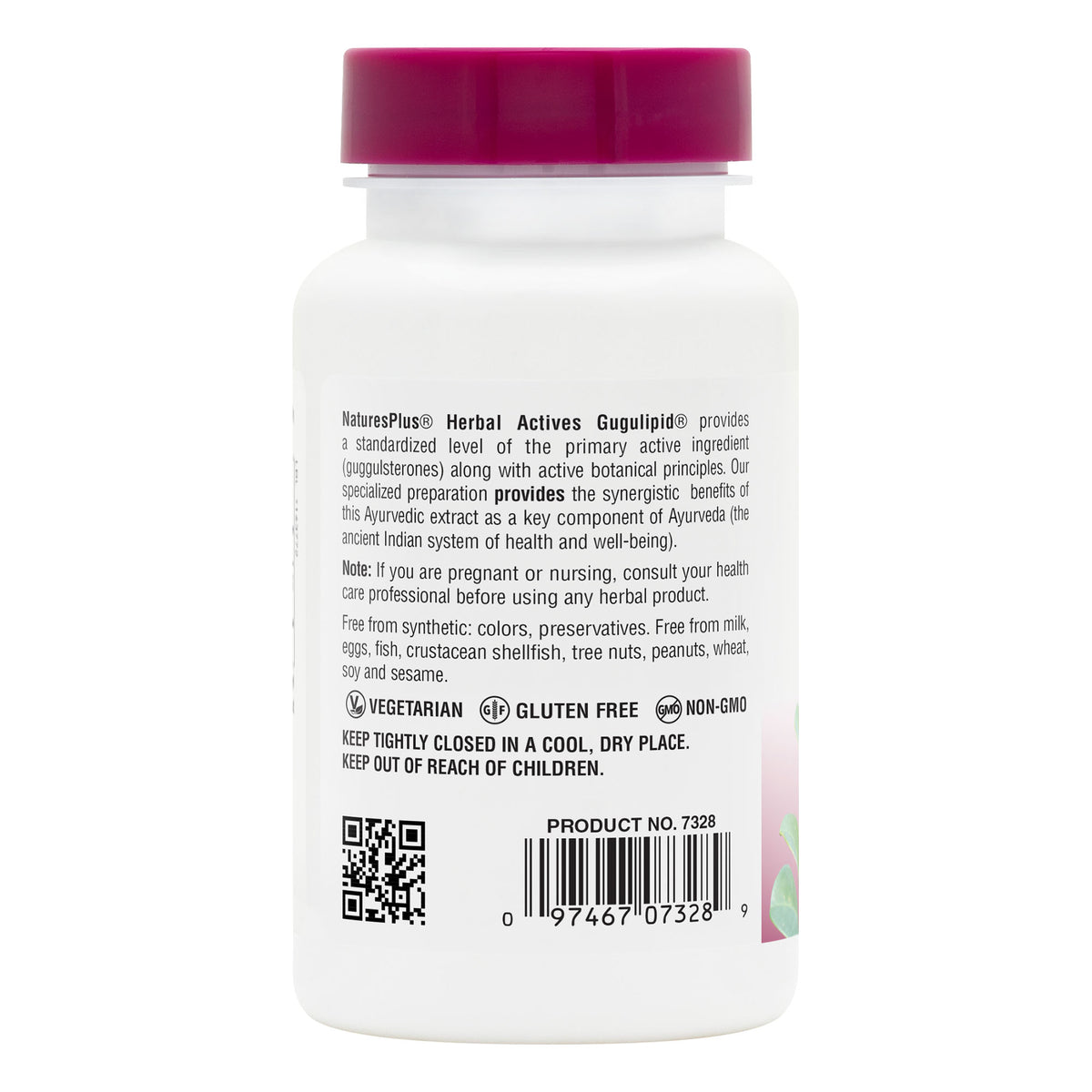 product image of Herbal Actives Gugulipid® Extended Release Tablets containing 30 Count