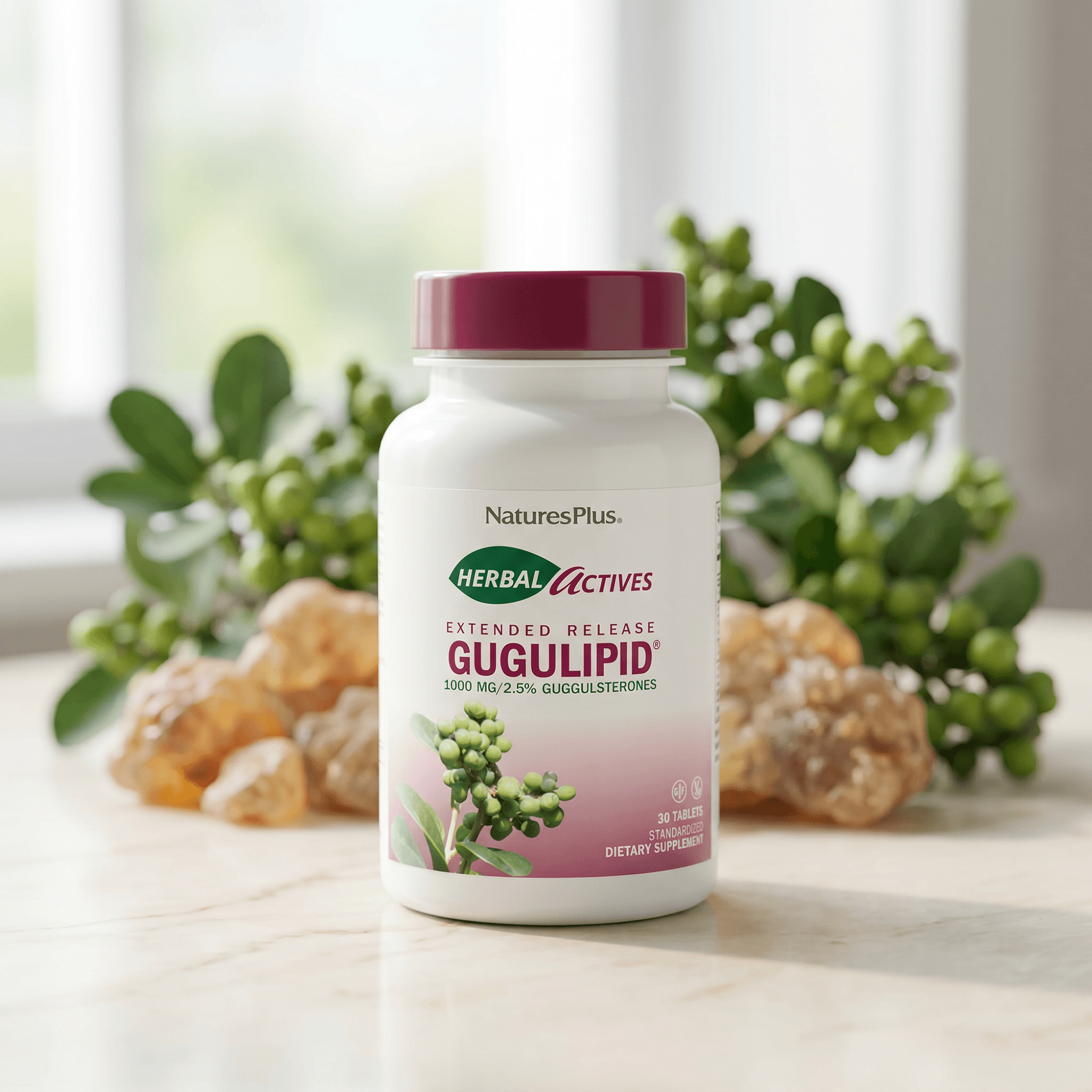 Herbal Actives® Gugulipid® Extended Release Tablets - 30 Count