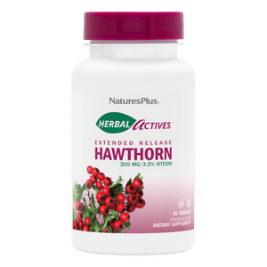 Herbal Actives Hawthorn Extended Release Tablets - 30 Count