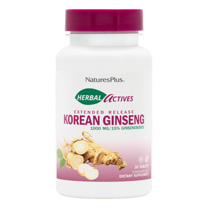 Herbal Actives® Korean Ginseng Extended Release Tablets - 30 Count