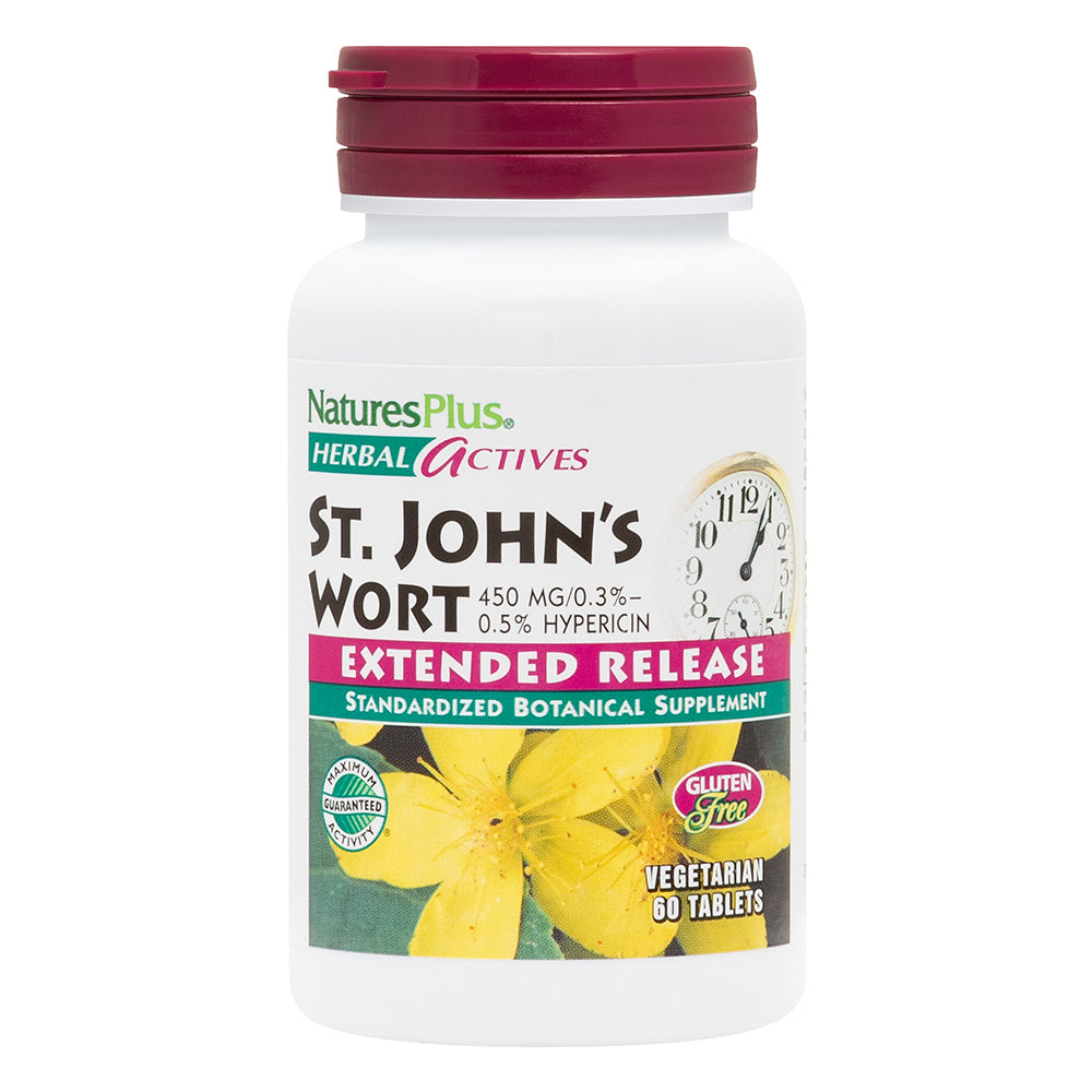 product image of Herbal Actives St. John's Wort 450 mg Extended Release Tablets containing 60 Count