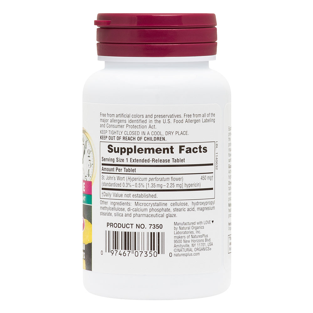 product image of Herbal Actives St. John's Wort 450 mg Extended Release Tablets containing 60 Count