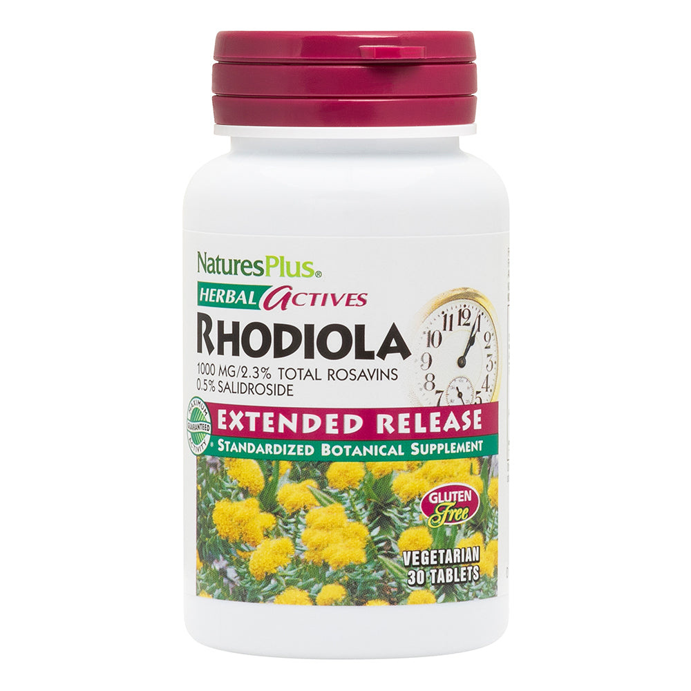 product image of Herbal Actives Rhodiola Extended Release Tablets containing 30 Count