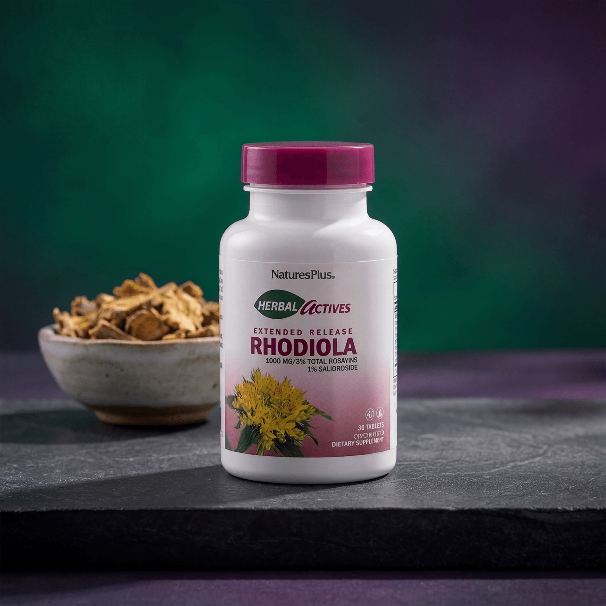 Herbal Actives Rhodiola Extended Release Tablets - 30 Count