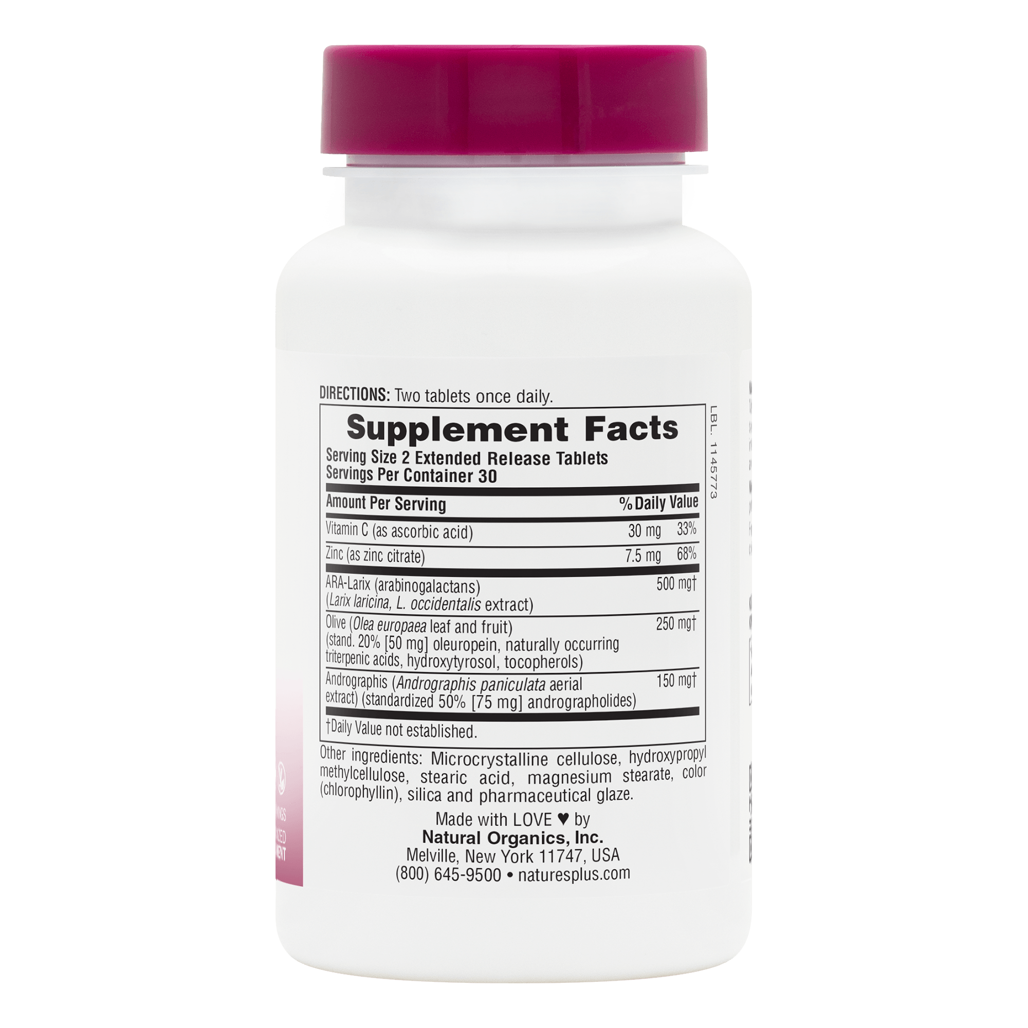 Herbal Actives Tri-Immune™ Extended Release Tablets