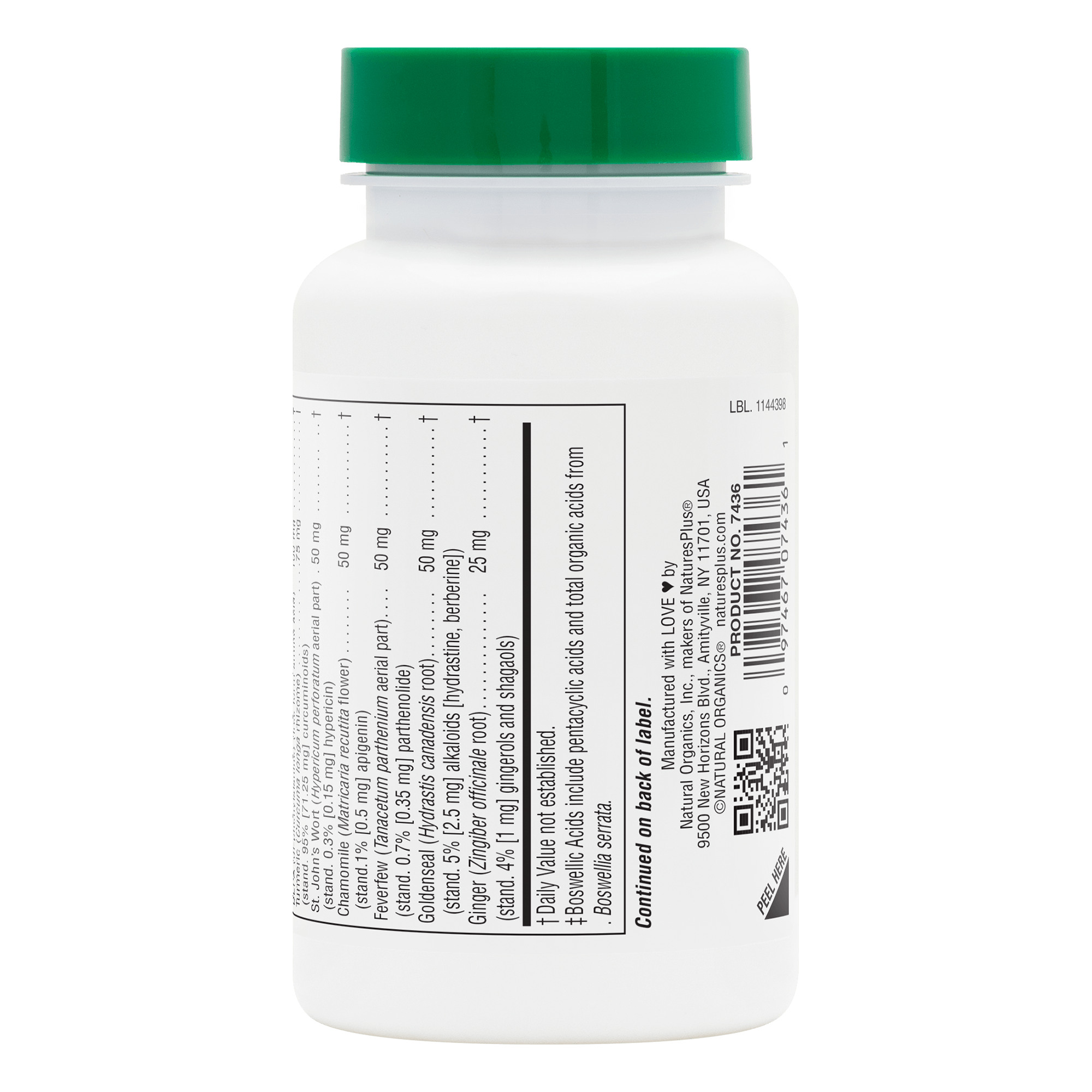 Herbal Actives® InflamActin Capsules - 60 Count