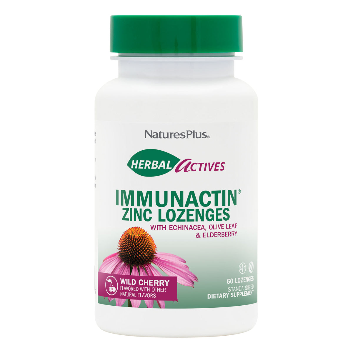 product image of Herbal Actives ImmunActin® Zinc Lozenges containing 60 Count