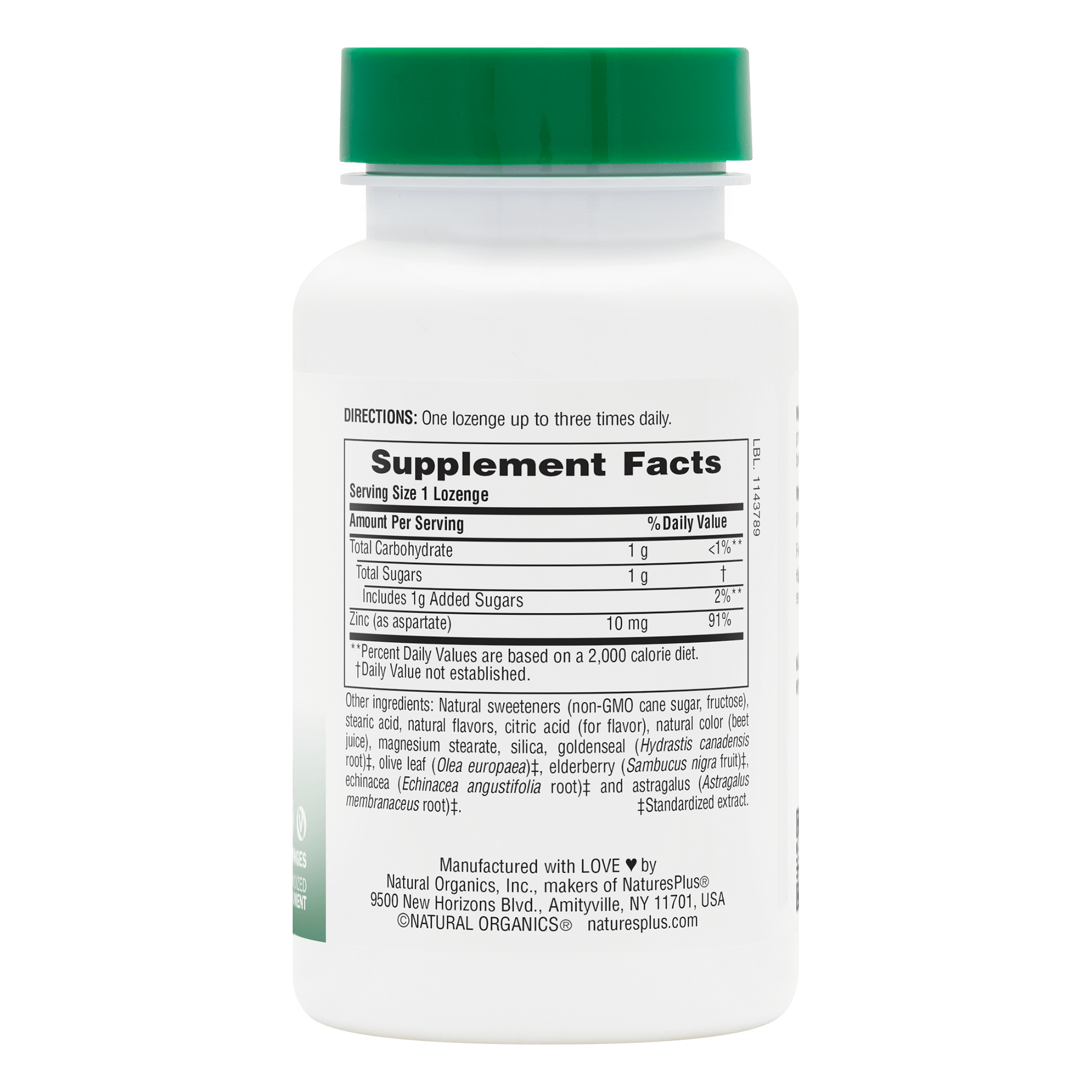 Herbal Actives ImmunActin® Zinc Lozenges
