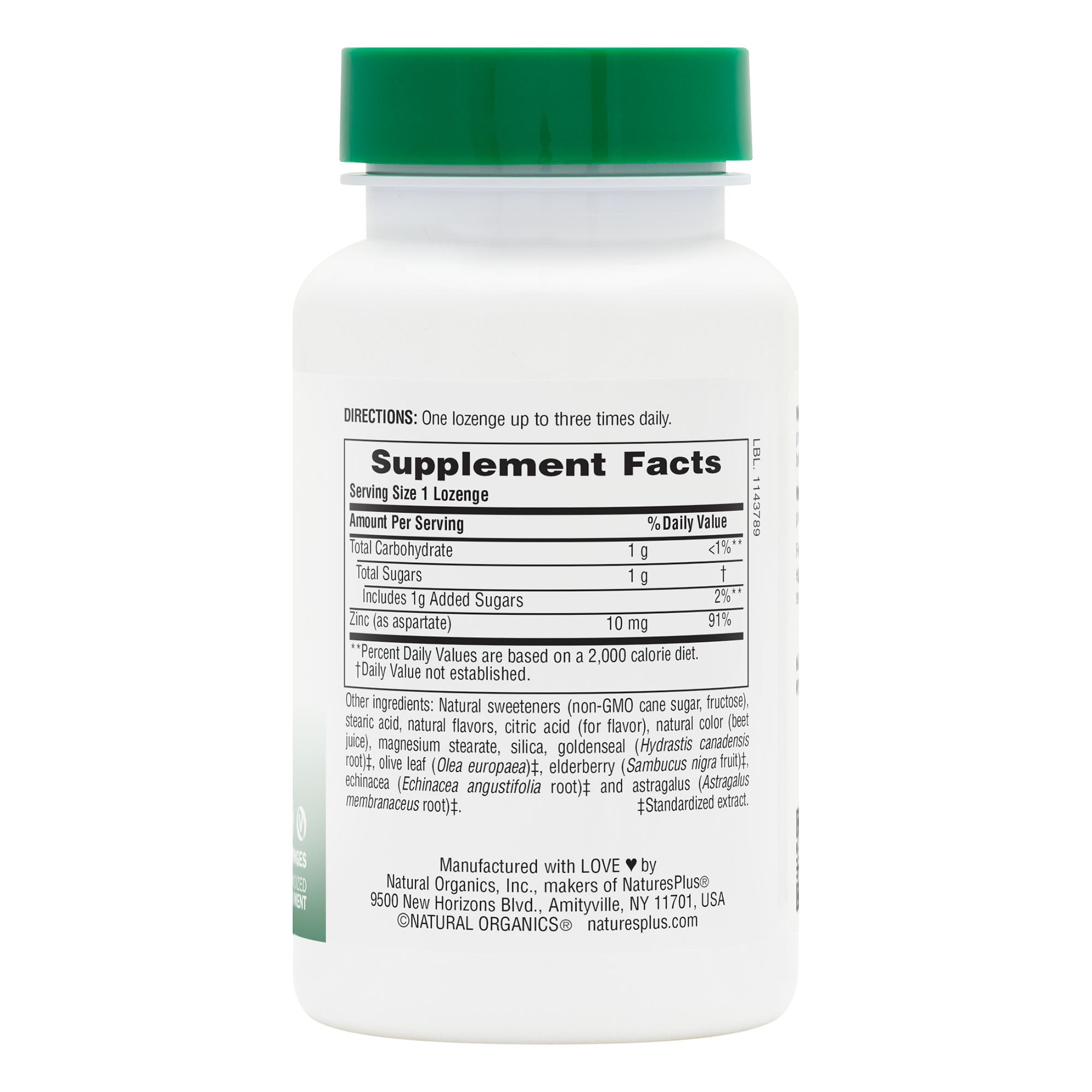 Herbal Actives ImmunActin® Zinc Lozenges