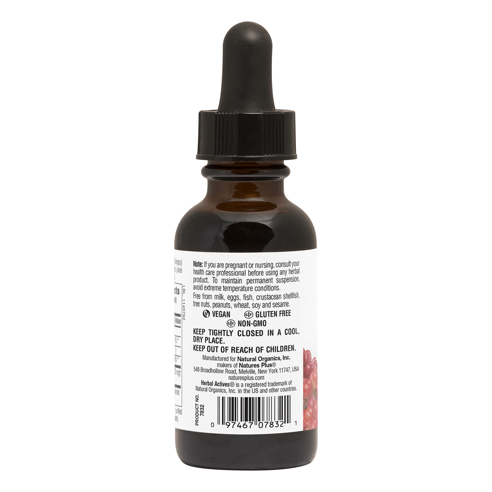 Herbal Actives® Grape Seed Liquid - 1 FL OZ