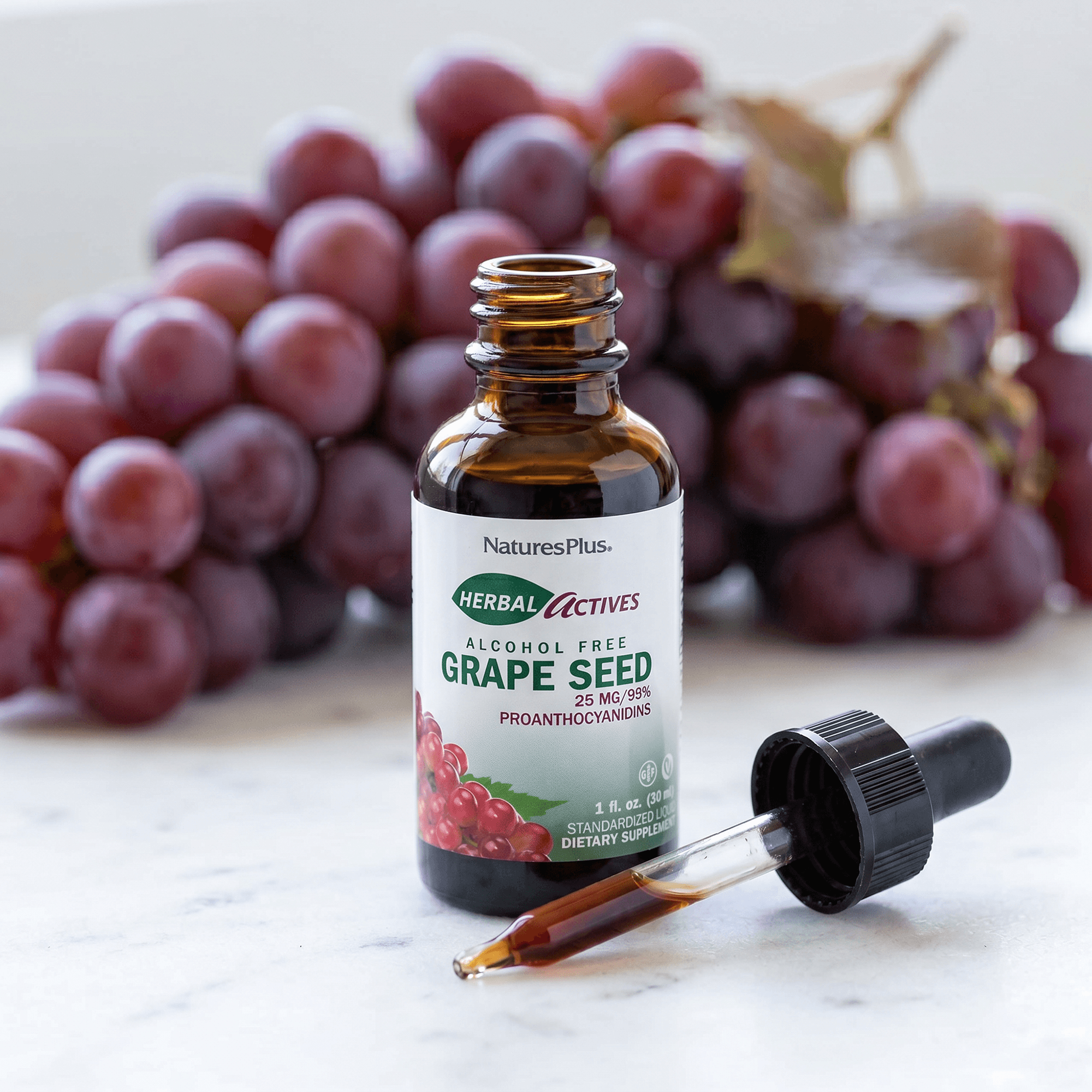 Herbal Actives® Grape Seed Liquid - 1 FL OZ