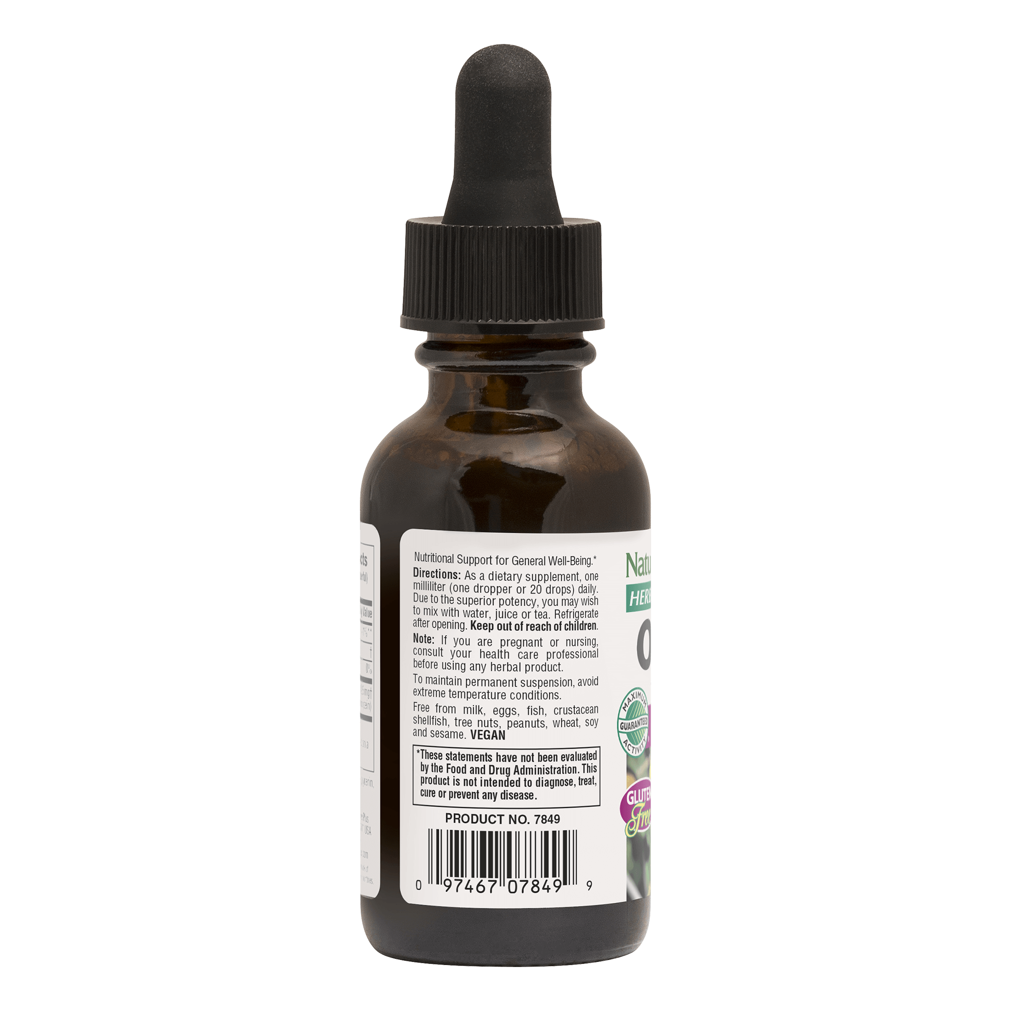 Herbal Actives® Olive Leaf Liquid - 1 FL OZ