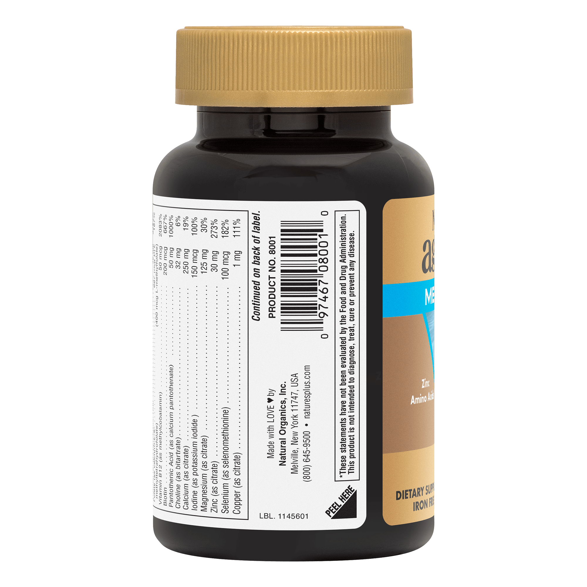 AgeLoss® Men’s Multivitamin Tablets - 90 Count