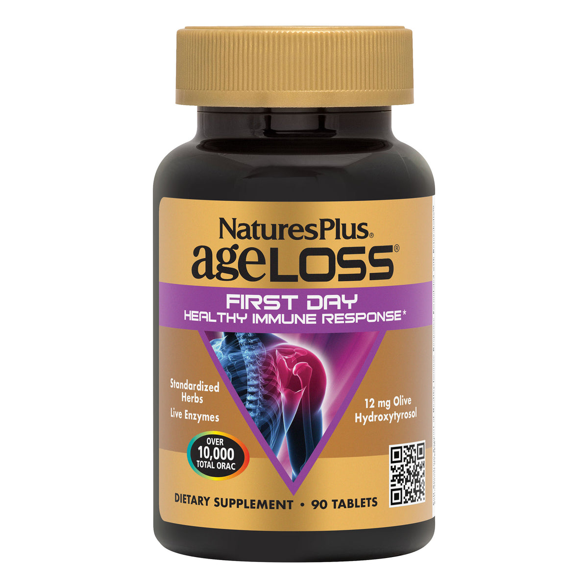 product image of AgeLoss® FIRST DAY™ Healthy Immune Response Tablets containing 90 Count