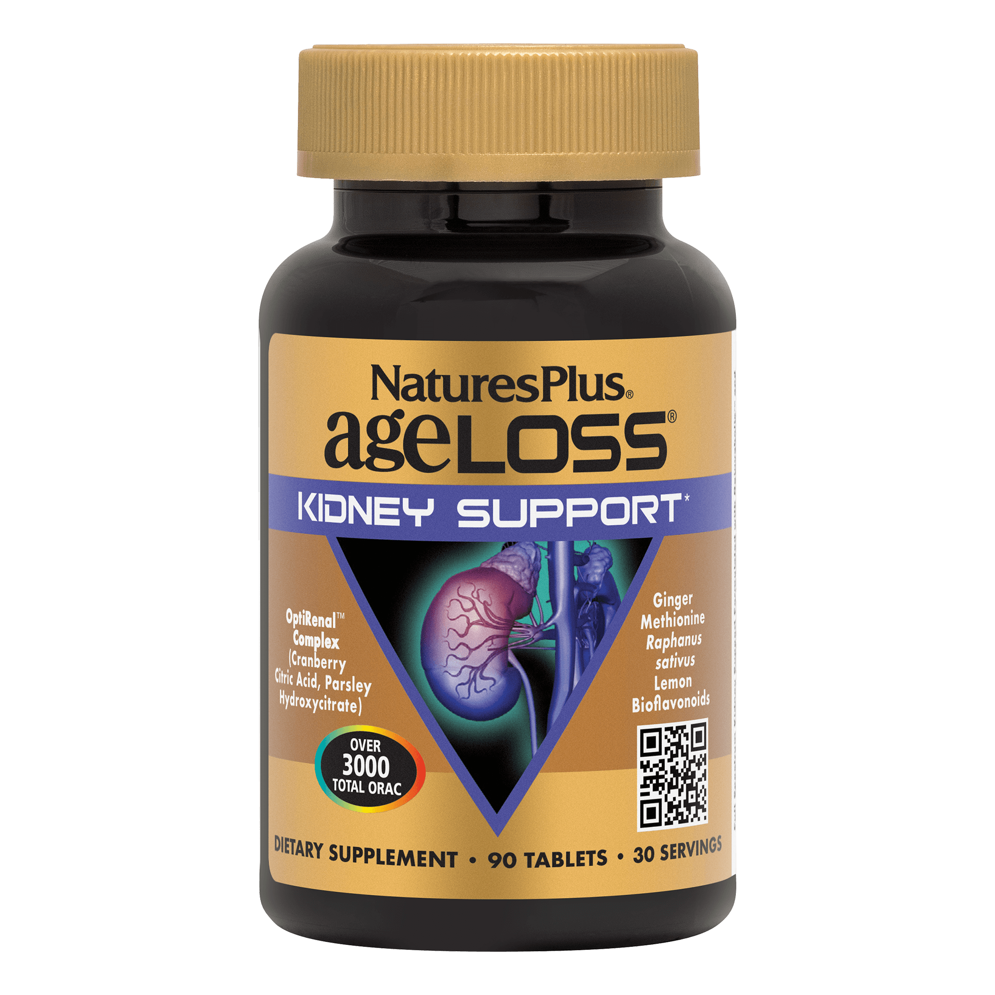 AgeLoss® Kidney Support Tablets - 90 Count