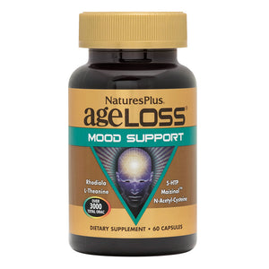 Frontal product image of AgeLoss® Mood Support Capsules containing 60 Count