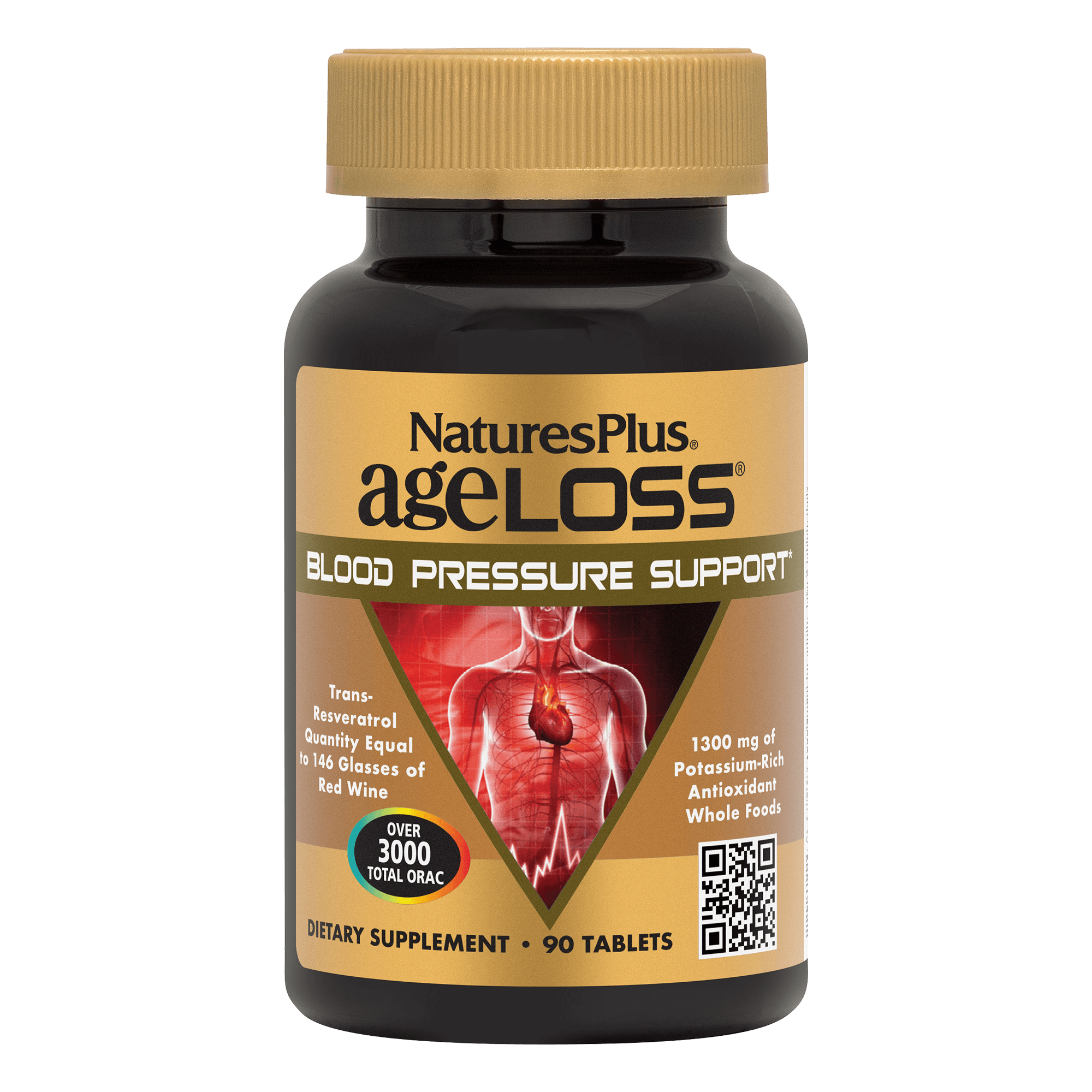 AgeLoss® Blood Pressure Support Tablets - 90 Count
