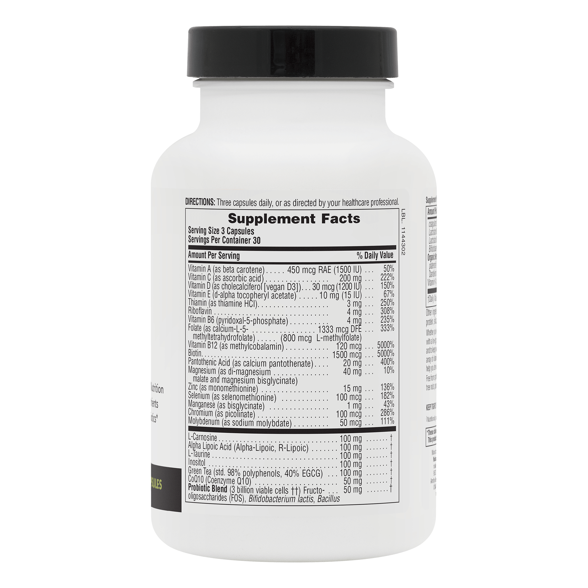 KetoLiving™ Daily Multivitamin Capsules - 90 Count