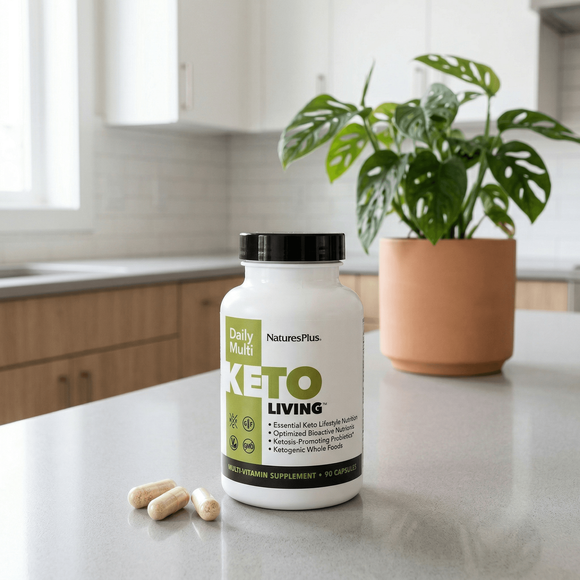 KetoLiving™ Daily Multivitamin Capsules - 90 Count