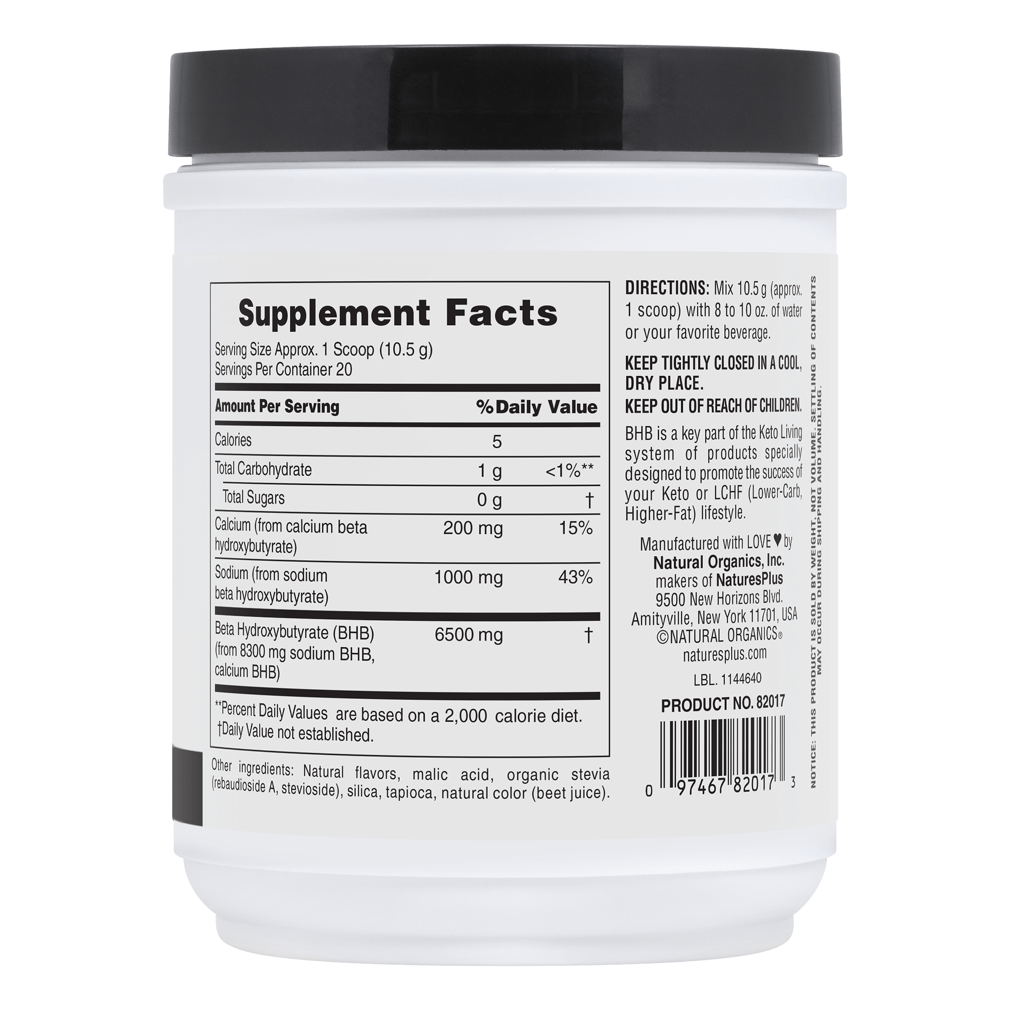 KetoLiving™ BHB Drink Mix - 7.41 OZ