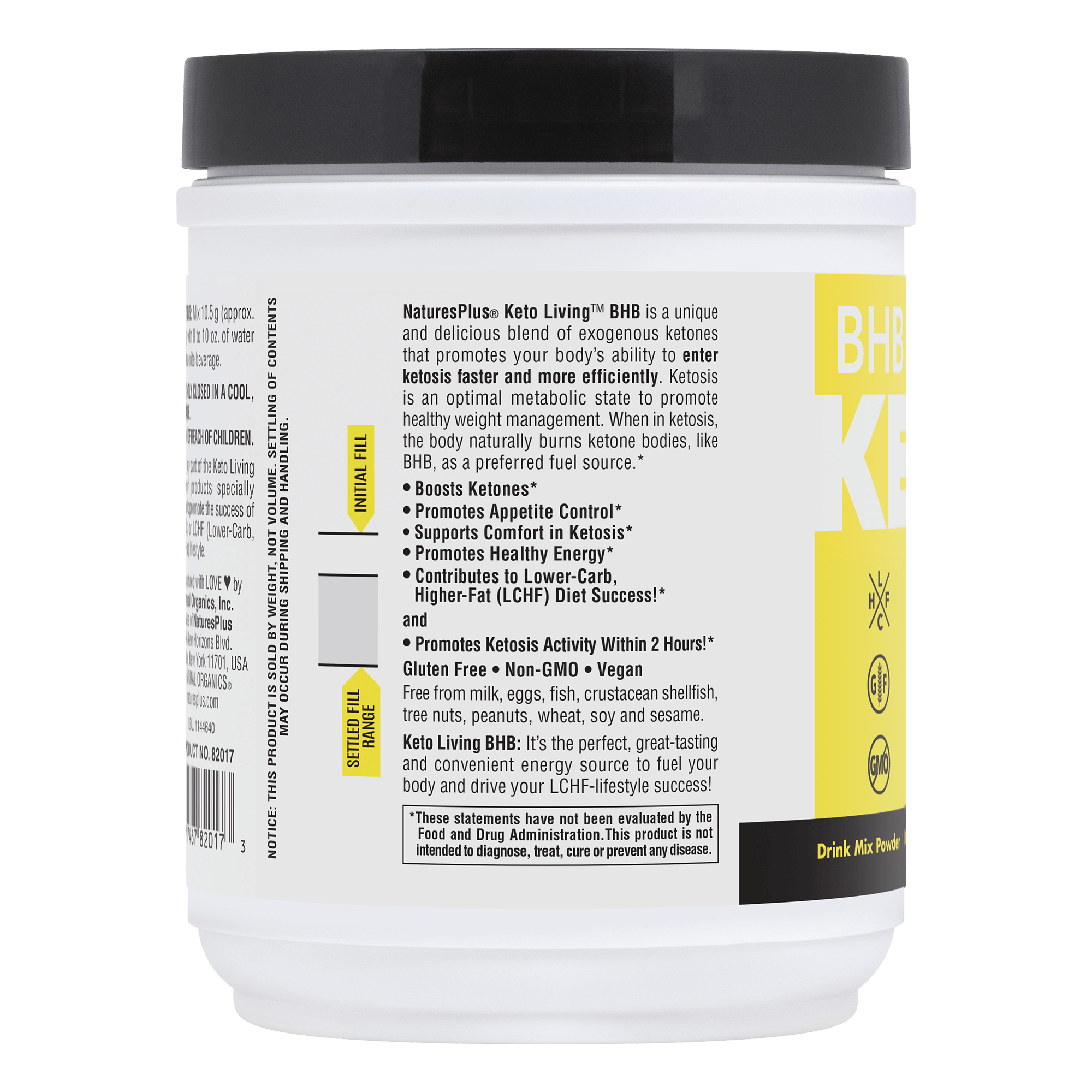 KetoLiving™ BHB Drink Mix - 7.41 OZ