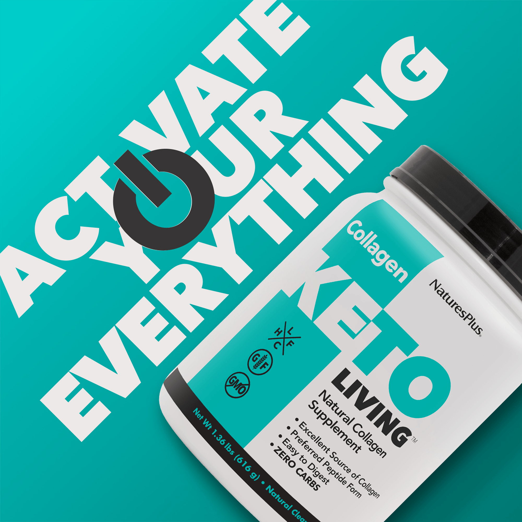 KetoLiving™ Collagen Powder - 1.36 LB