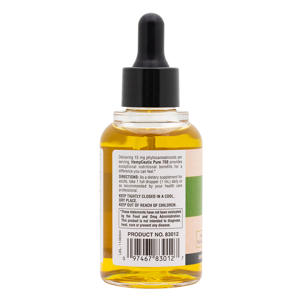 product image of HempCeutix™ Pure 750 containing 50 ml