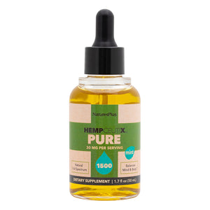 Frontal product image of HempCeutix™ Pure 1500 Mint containing 50 ml