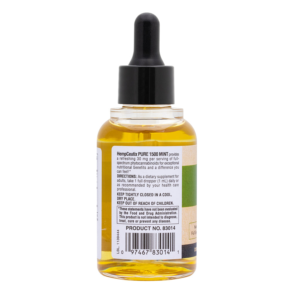 product image of HempCeutix™ Pure 1500 Mint containing 50 ml