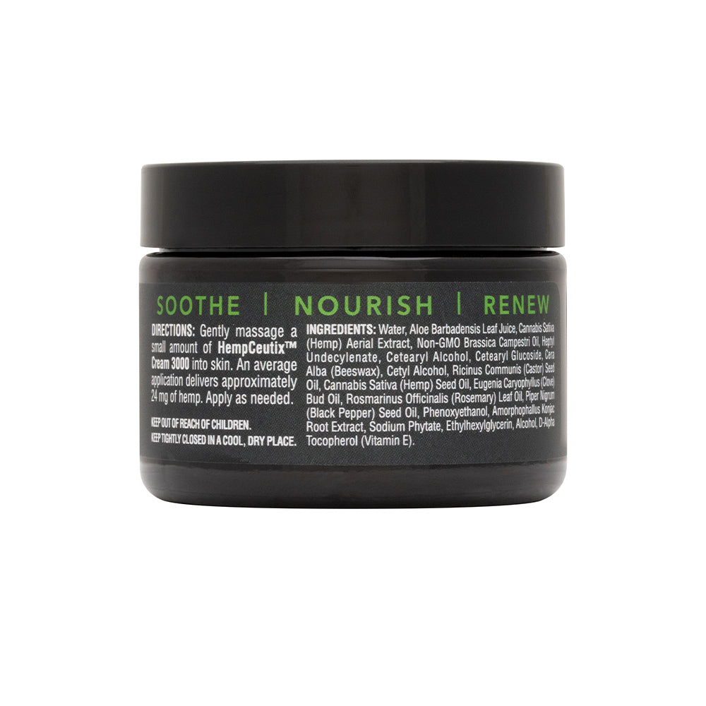 product image of HempCeutix™ Cream 3000 containing 2 OZ