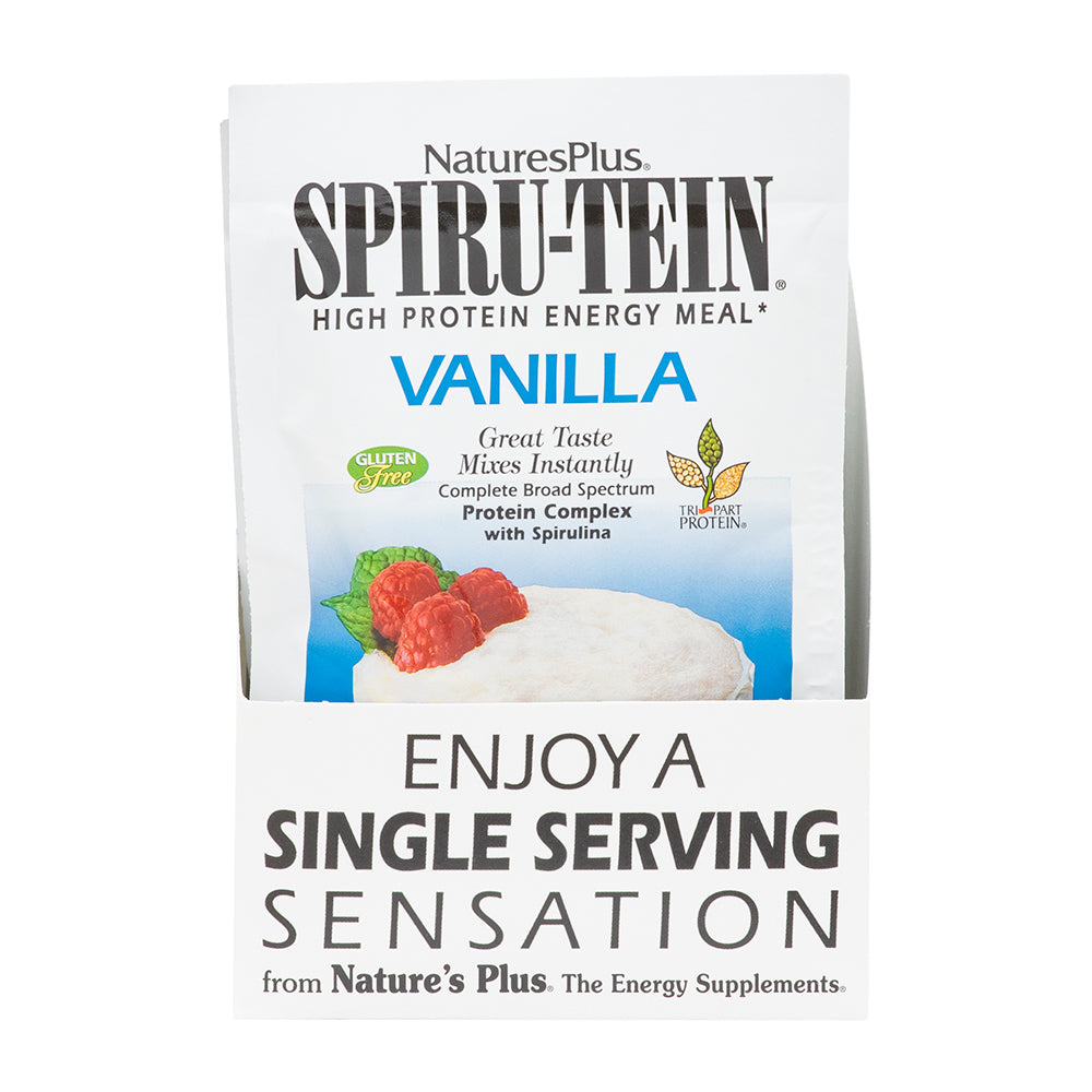 product image of SPIRU-TEIN® Protein Powder Meal** - Vanilla containing 8 Count