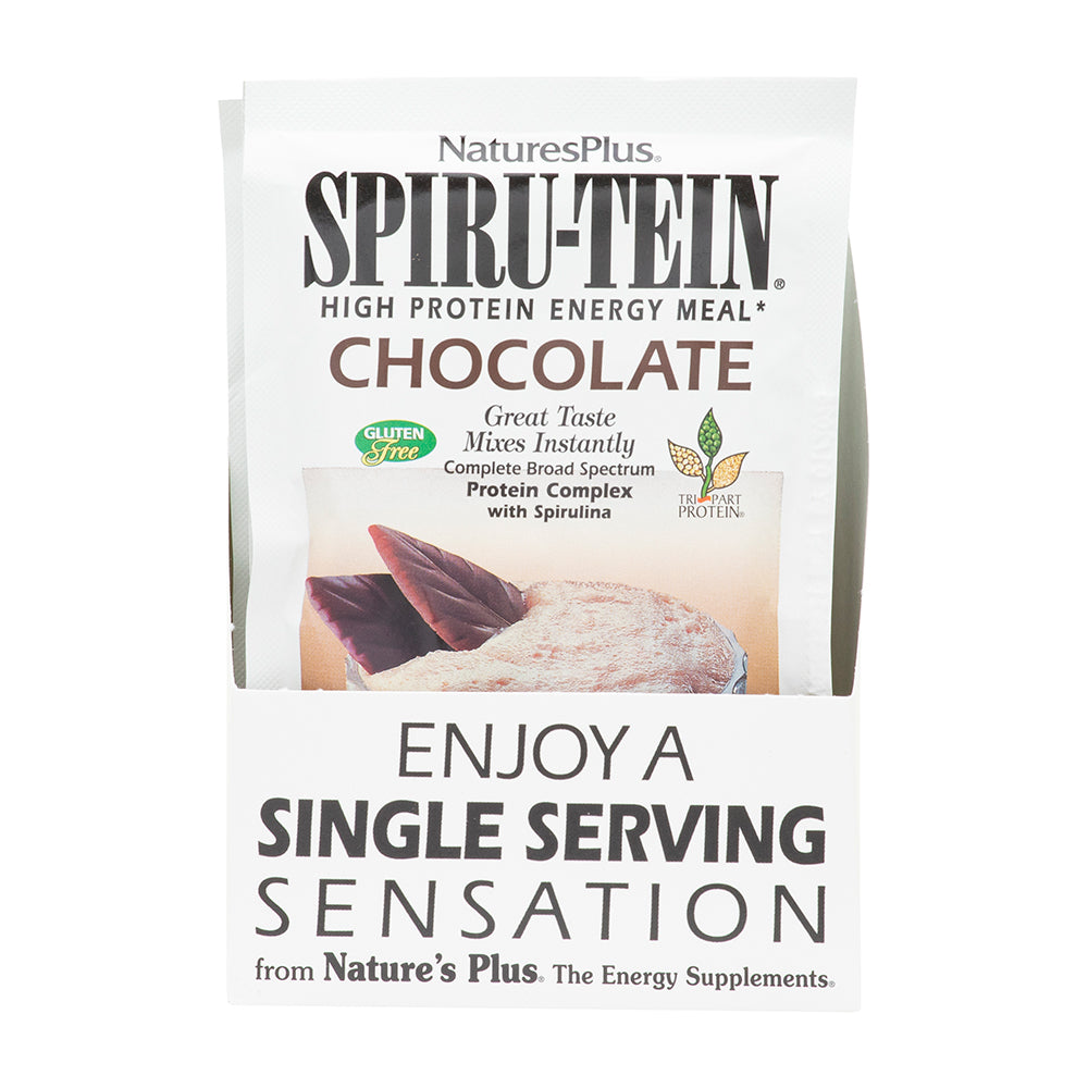 product image of SPIRU-TEIN® High-Protein Energy Meal** - Chocolate containing 8 Count