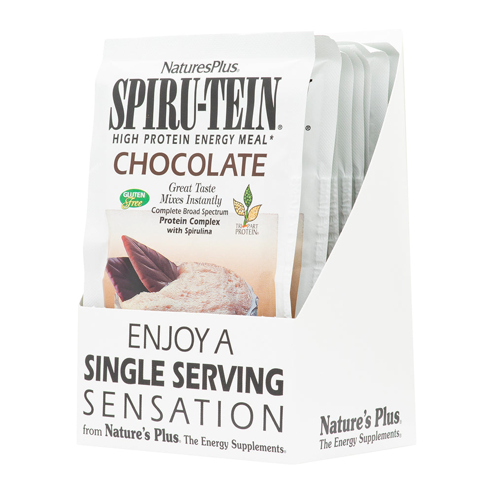 product image of SPIRU-TEIN® Protein Powder Meal** - Chocolate containing 8 Count