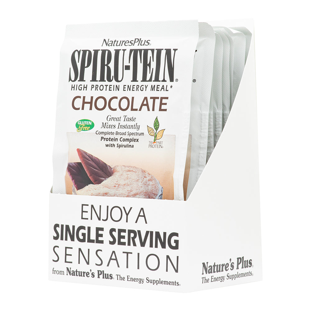 product image of SPIRU-TEIN® High-Protein Energy Meal** - Chocolate containing 8 Count